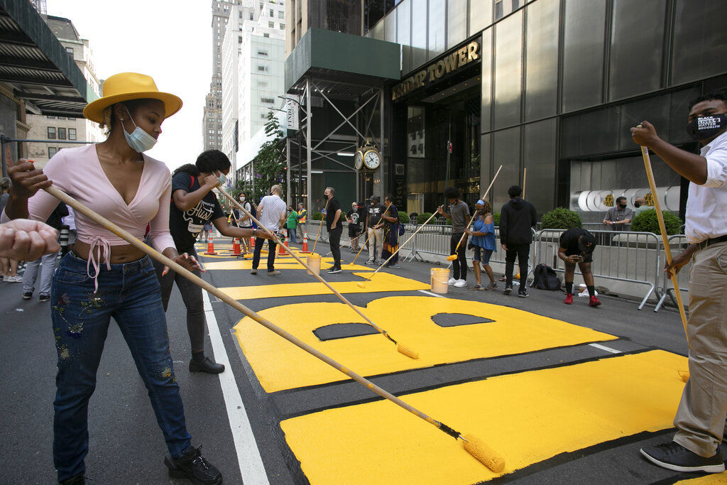 APTOPIX Racial Injustice New York
